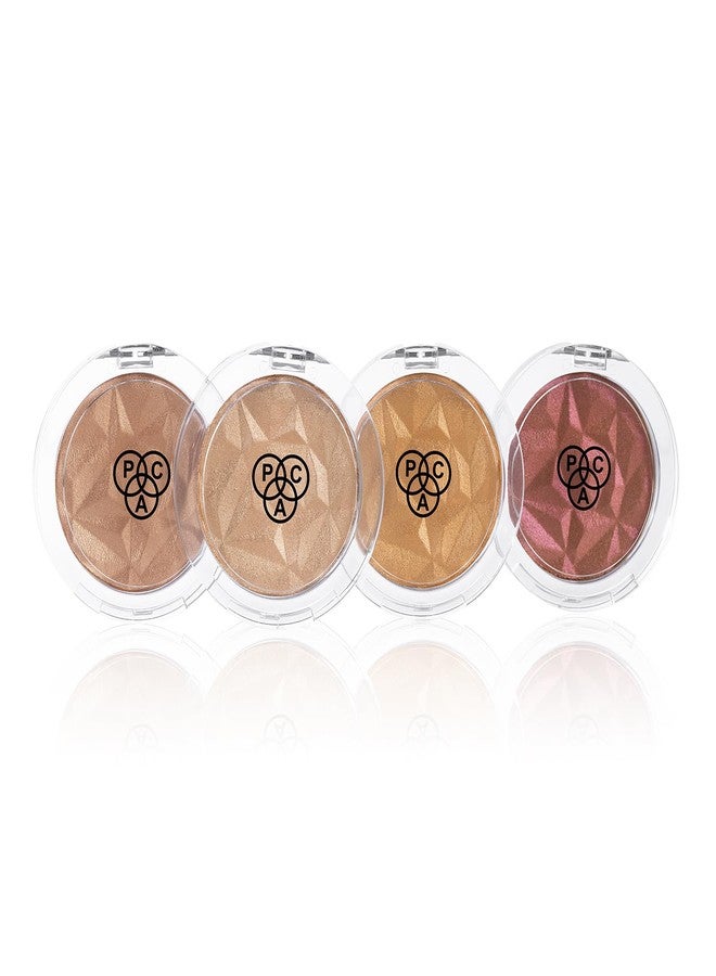 PAC Killer Glow Powder Highlighter Raw Silk | Micro Pearls | Champagne Gold Luminous HD Shine - Image 4