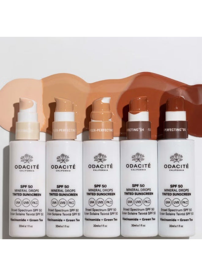 Odacite Odacité SPF 50 Mineral Drops Flex-Perfecting Tinted Sunscreen - 4 - Image 4