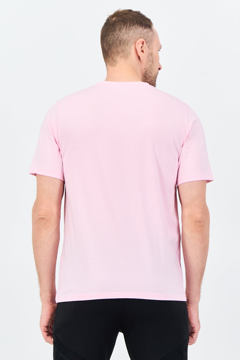 Champion Men Sportswear Fit Short Sleeve Outdoor T-Shirt, Pink - Image 2