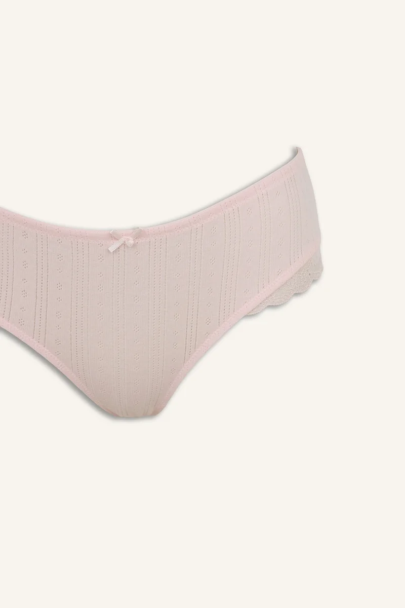 Defacto  2-Pack Lace Details 100% Cotton Briefs for Women | Best Price UAE