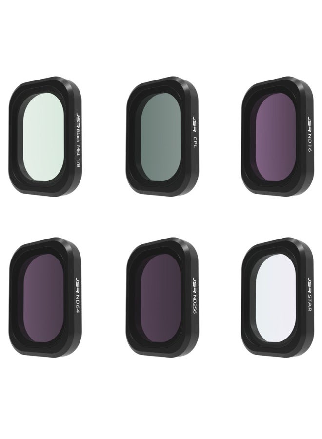 Dji Osmo Pocket 3 Filter Polarizing Wide Angle Macro Accessory Lens Third Generation Camera Lens Digital Computer Camera Filter-Color:Om3 Cb-6in1 (beauty And Soft Light) Jsr-1909-32  - Image 1