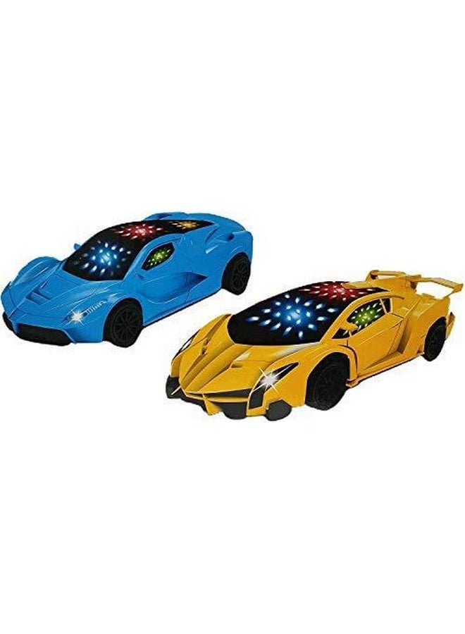 Negi 1:22 4FCT Remote Control Car with Gravitational Induction Control ,High Speed ,LED Lights & Steering Wheel Remote for Kid - Image 3