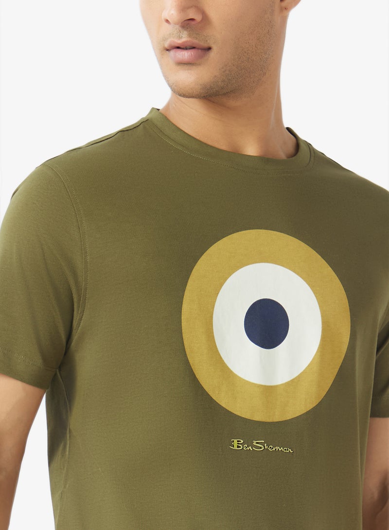 Ben Sherman Printed Crew Neck T-Shirt - Image 3