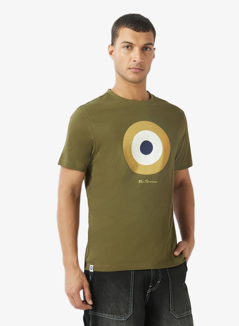 Ben Sherman Printed Crew Neck T-Shirt - Image 1