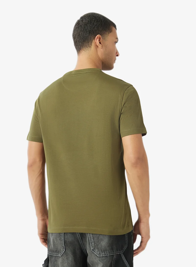Ben Sherman Printed Crew Neck T-Shirt