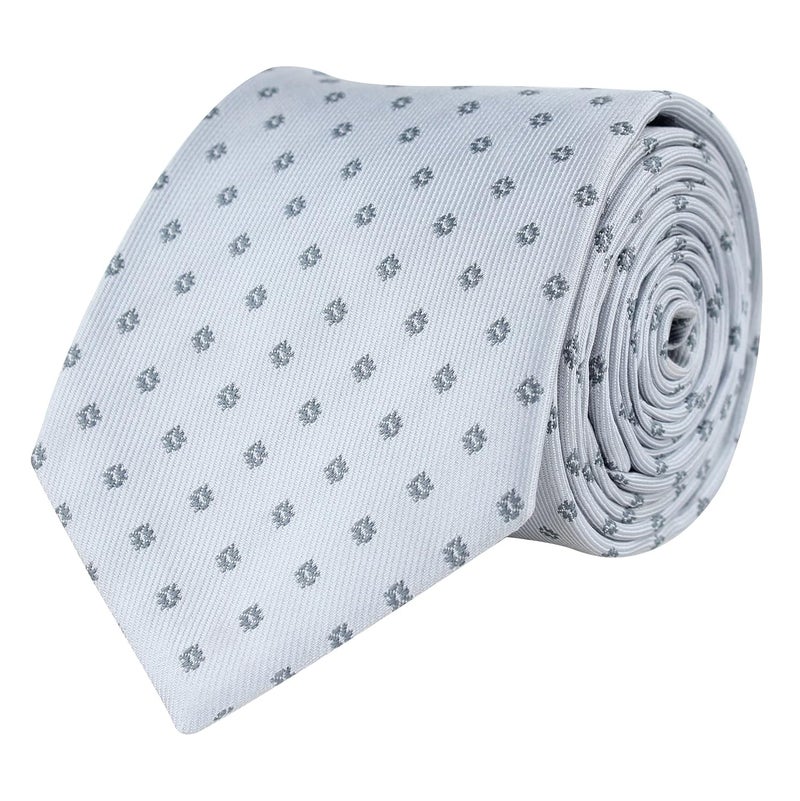 Kovove Kavove Classy Polka Dot Cyan Necktie For Men - Image 2