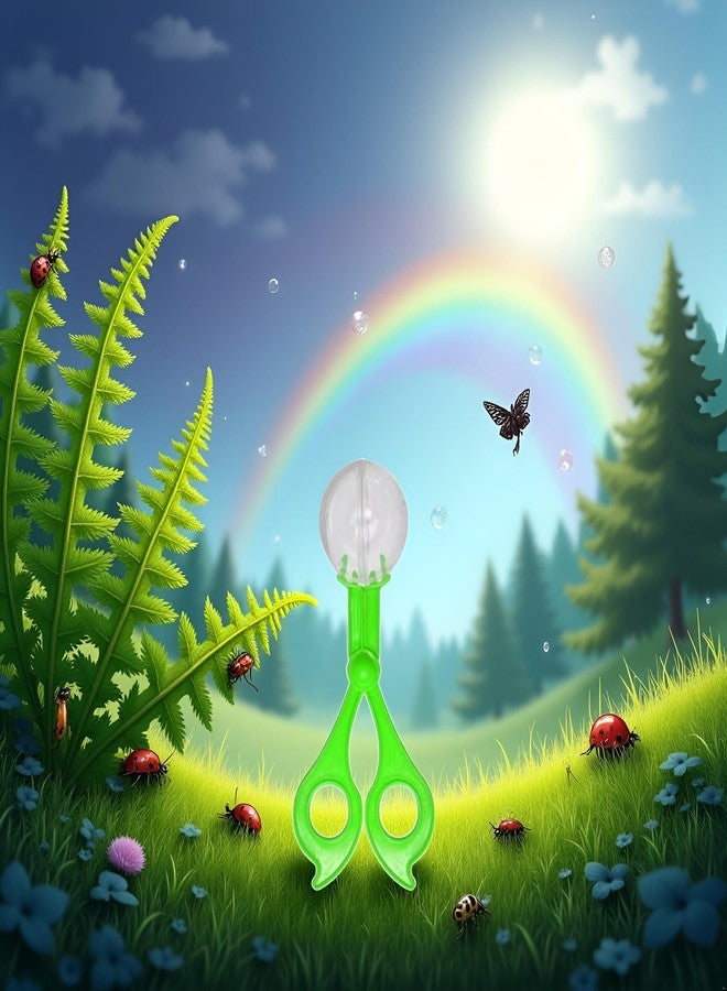 BWESOO Green Catcher Plastic Outdoor Clamp Biology with Tweezer for Insect Bug Scissors Gifts Sports and Outdoor Play - Image 4