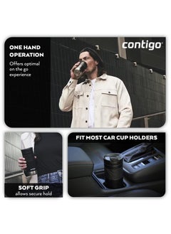 Contigo Contigo Byron 2.0 Thermo Mug, Stainless Steel Insulated Mug with Snapseal Closure, Coffee Mug to go, 100% Leak Proof, Dishwasher Safe lid, BPA Free, Keeps Warm up to 6 Hours, 470 ml  - Image 2