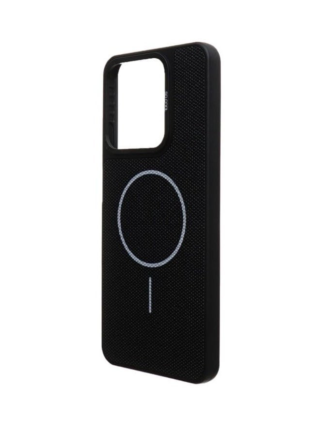 Plastic Back Cover For Realme C63, Black - Image 2