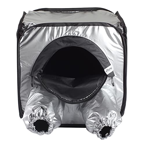 eTone Quick Release Portable Film Changing Room Large Format Film Changing Bag Film Changing Tent Foldable for 4x5 5x7 Film Sheet Loading 120 135 Roll Film Developing Processing Equipment - Image 2