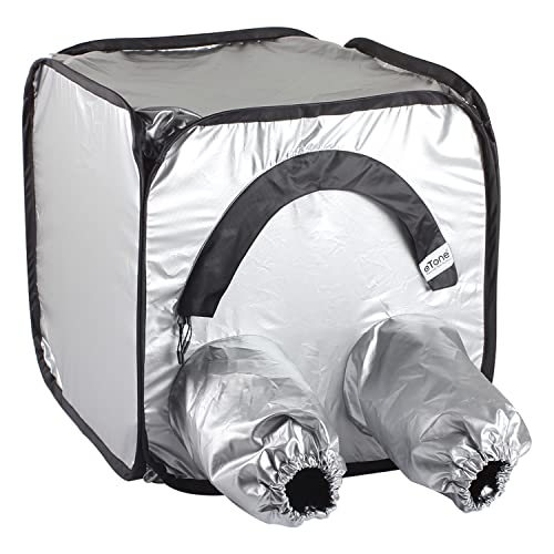 eTone Quick Release Portable Film Changing Room Large Format Film Changing Bag Film Changing Tent Foldable for 4x5 5x7 Film Sheet Loading 120 135 Roll Film Developing Processing Equipment - Image 1
