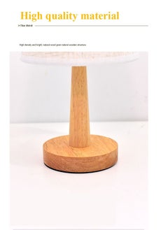 XiuWoo Nordic Style Decorative Table Lamp Creative Bedroom Bedside Lamp Dimming Remote Control LED Night Light  - Image 5