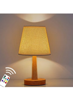 XiuWoo Nordic Style Decorative Table Lamp Creative Bedroom Bedside Lamp Dimming Remote Control LED Night Light  - Image 2