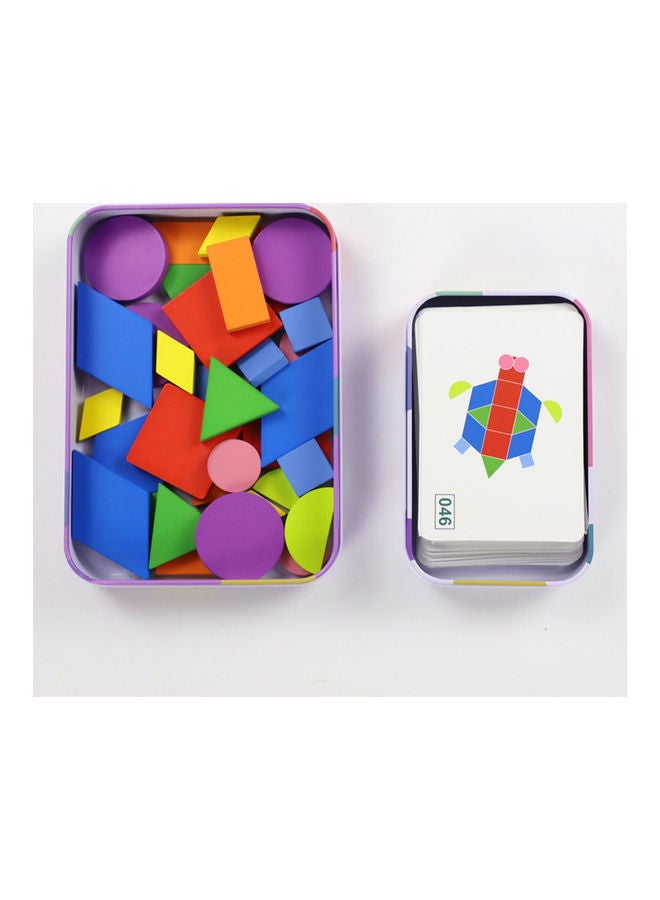 NIBEMINENT Wooden Card Shape Puzzle Set - Image 4