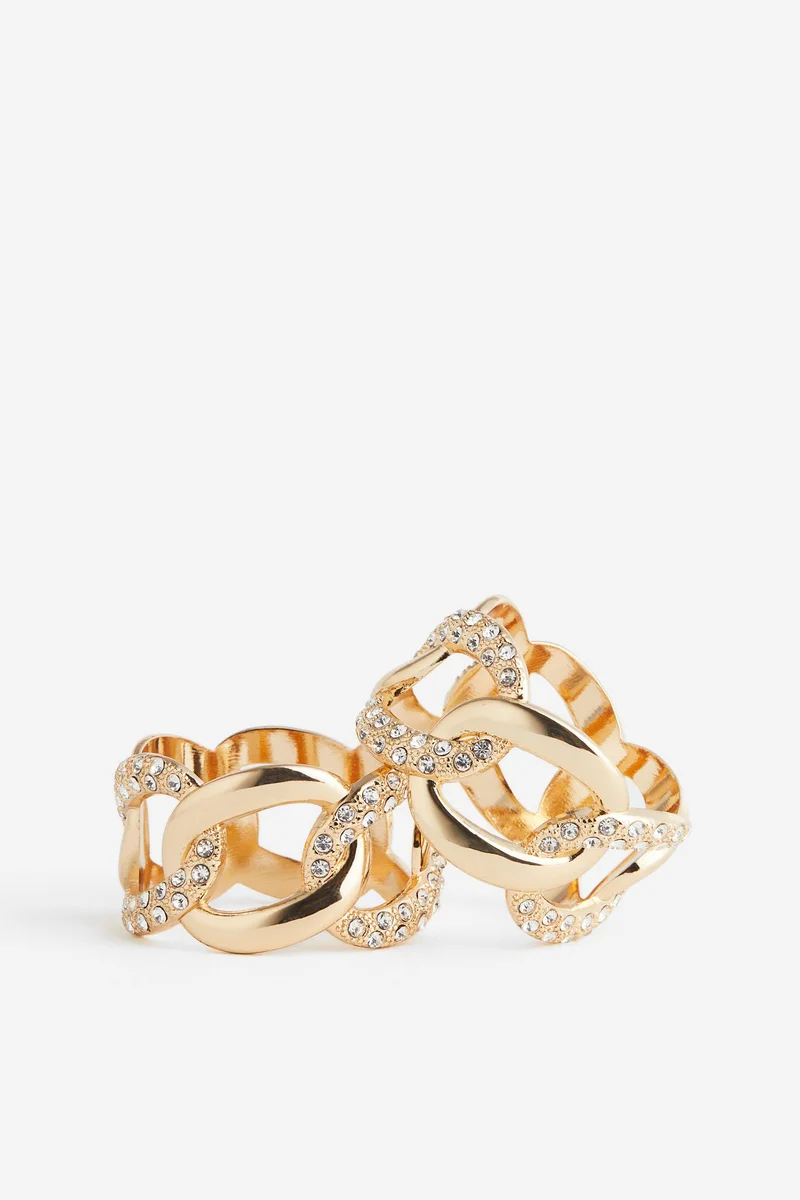 H&M 2-Pack Metal Napkin Rings