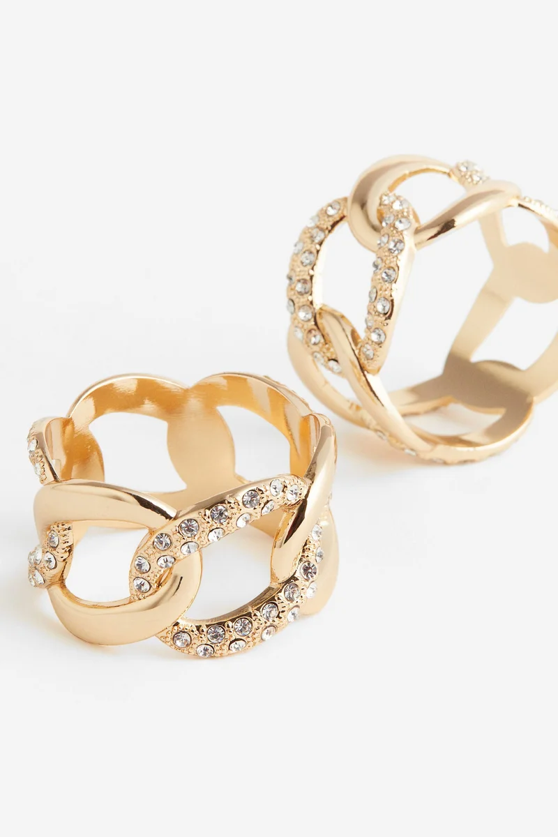 H&M 2-Pack Metal Napkin Rings