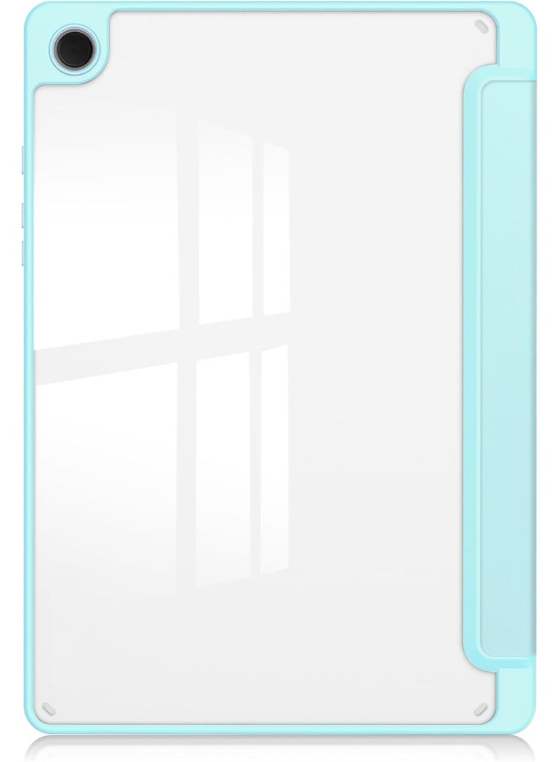Tablet Case for Samsung Galaxy TAB A9+/A9 Plus 11 inch, Slim Tri-Fold Cover with Pen Holder, Shockproof Cover with Clear Back Shell for Galaxy TAB A9+/A9 Plus 2023, Auto Wake/Sleep - Image 2