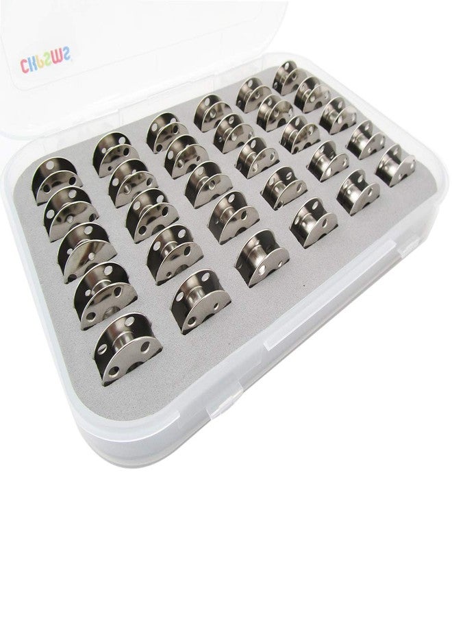 ckpsms علامة ckpsms - بكرة معدنية #172222 متوافقة مع سينجر كلاس 66، 66-6، 99، 99-13، 185، 185CL، 192، 201 (30 قطعة + صندوق) - Image 2