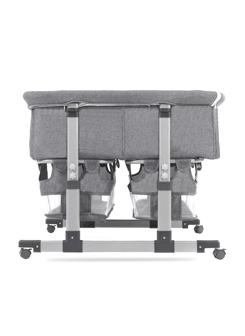 Twin Bed Side Fellow Horizontally Adjustable Base - Grey, 95x90x88 Cm - pzsku/Z19EE8793F02D575FD314Z/45/_/1685945189/28c64753-c818-4b32-a8eb-83f117083d20