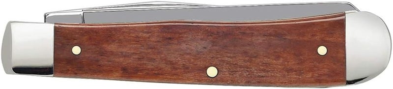 Case WR XX Pocket Knife Chestnut Smooth Bone Trapper Item #28707 - (6254 SS) - Length Closed: 4 1/8 Inches - Image 3