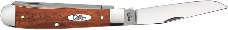 Case WR XX Pocket Knife Chestnut Smooth Bone Trapper Item #28707 - (6254 SS) - Length Closed: 4 1/8 Inches - Image 5