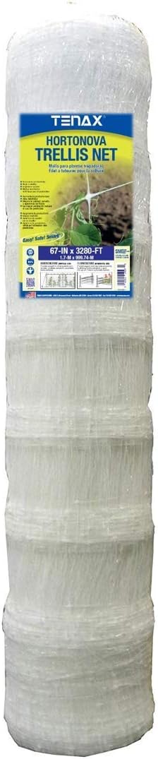 Tenax Tenax 100521812 Hortonova Plant Trellis Net 67 x 3280 White  - Image 1