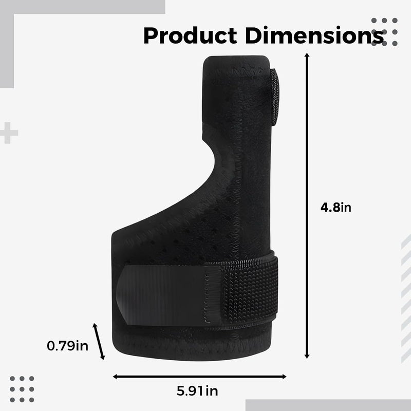 Toe Straightener & Corrector, 2 Pcs Adjustable Toe Splint, Hammer Toe, Fabric Cushioned, Broken Toe Support for Curled Overlapping Bent Toes, 7.1 X 5.9 X 0.8 in - Image 5