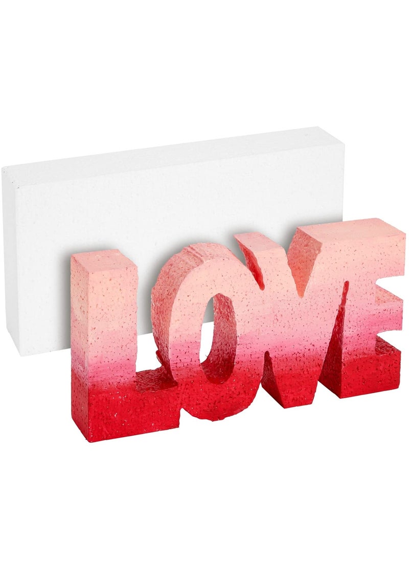 Pack of 6 White Styrofoam Blocks - 12 x 6 x 2 Inch Polystyrene Foam for Sculpting, DIY Arts & Crafts, Kids Projects, Modelling, and Floral Arrangements