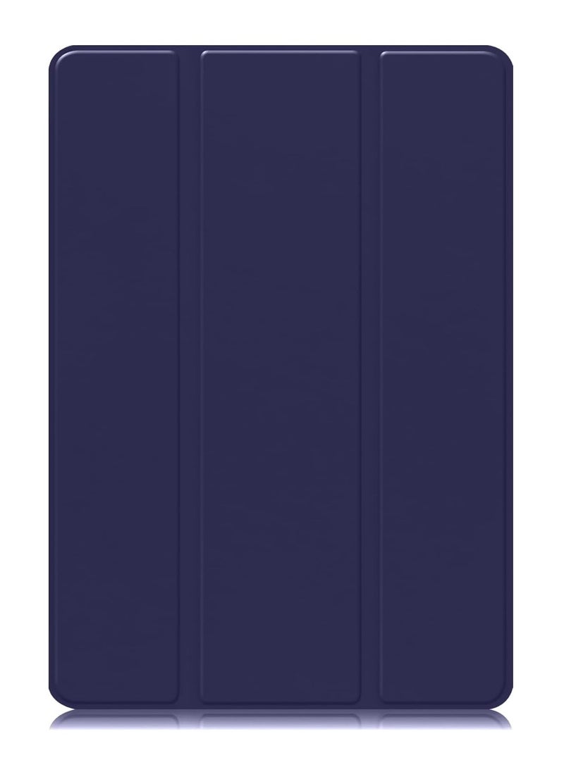 Generic Ecosystem Cover for Samsung Tab S9/S8 Ultra Cover, Soft Flexible Flip Case Cover with S Pen Holder for Samsung Galaxy Tab S9/S8 Ultra 14.6 inch Support Auto Sleep Wake (Dark Blue)  - Image 2