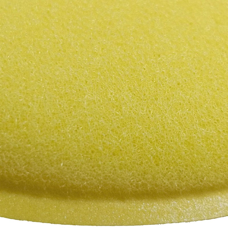 POLYTE Foam Detailing Applicator Pad - Yellow, 8 Pack - Image 3