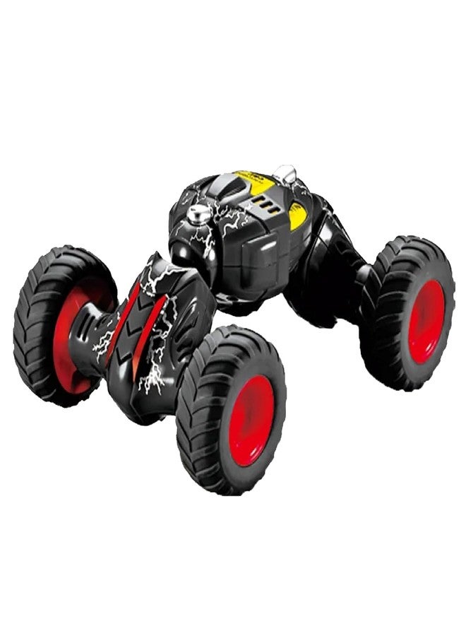 BlackZone Kids Friction Powered DTX Car Monster Telescopic Toys for Boys Girls | Unbreakable Double Sided Pull Back Non-Electric Stunt Cars | Monster Truck (DTX Car Pack of 2) - Image 2