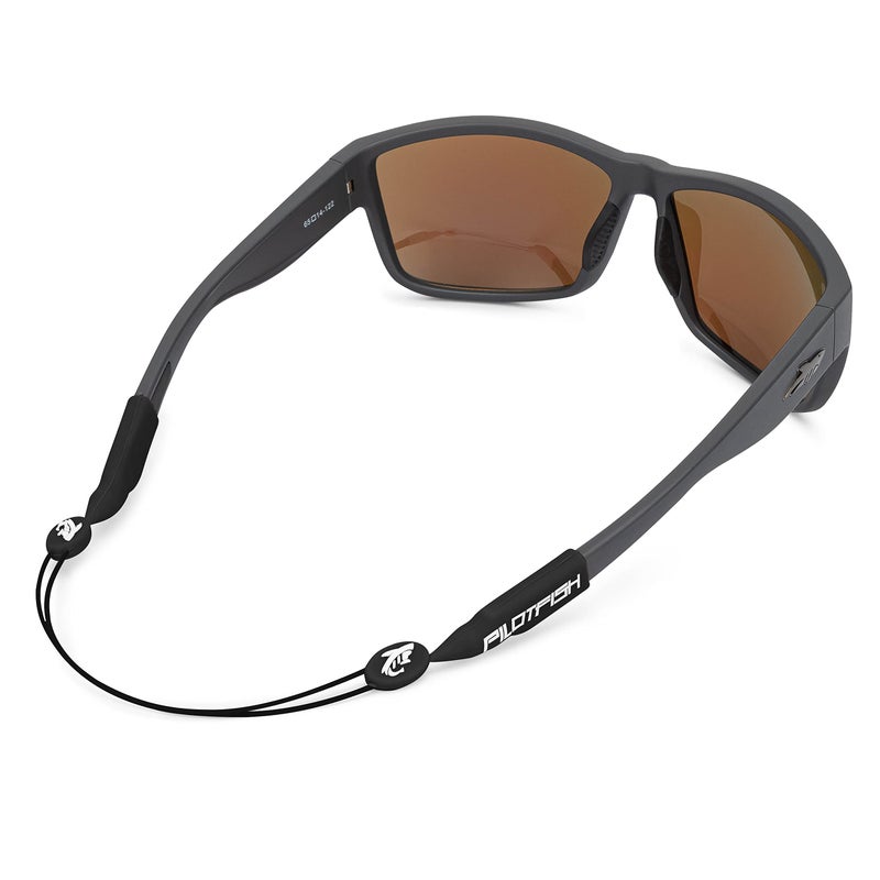 Pilotfish Pilotfish No Tail Adjustable Eyewear Retainer Cable Strap: Sunglasses, Eyeglasses, Glasses (14 Inch, The Original)  - Image 1