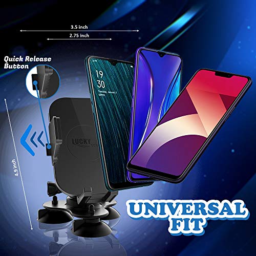 LUCKYLAKER Strong Suction Phone Mount Base Universal Marine Electronic Mount Ball Kayak Fish Finder Holder Car Fishing for Truck Boat Canoe - Image 5