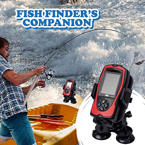 LUCKYLAKER Strong Suction Phone Mount Base Universal Marine Electronic Mount Ball Kayak Fish Finder Holder Car Fishing for Truck Boat Canoe - Image 3