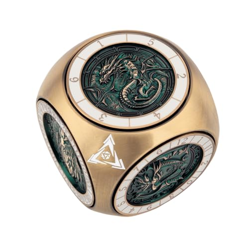 Haxtec Spinner Dice 7in1 Metal Dice Set Unique Dice Spinner Goblins Metal DD Die Compatible with Dungeons and Dragons DND Gifts - Image 1