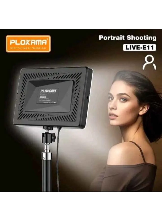 التخطيط رينج لايت كبير إضاءة ليد للتركيب على حامل الكاميرا - Image 5