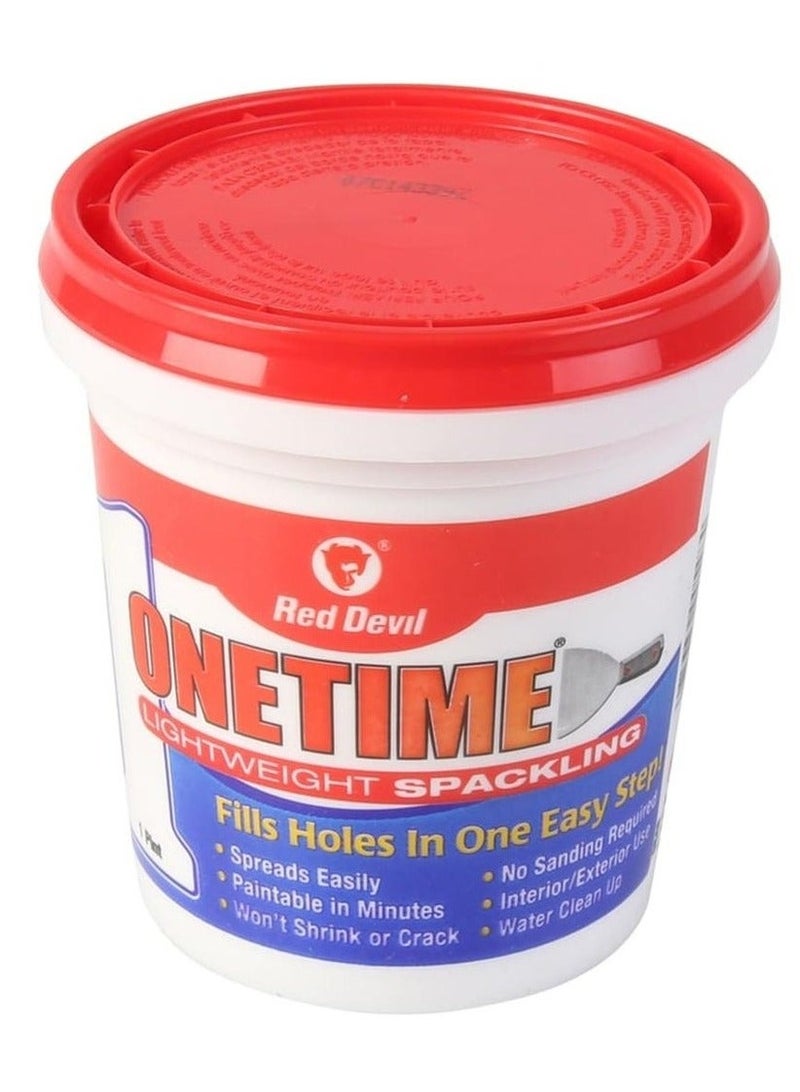 Red Devil One-Time Spackling Compound (473.18 ml)