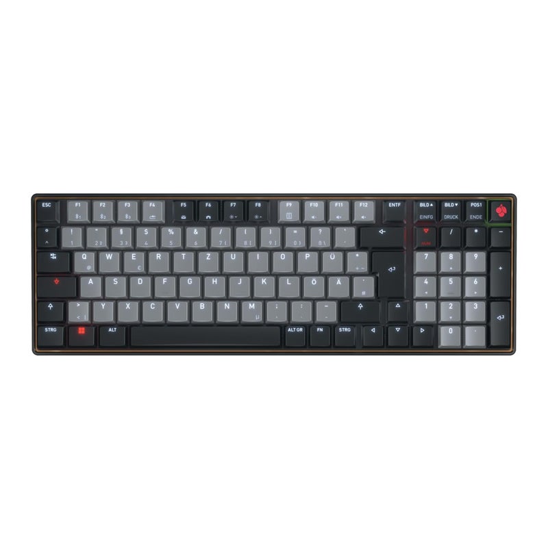 Cherry KW 550 MX LP | Wireless Mechanical Keyboard | MX Low Profile 2.0 switches | Rechargeable - Image 1