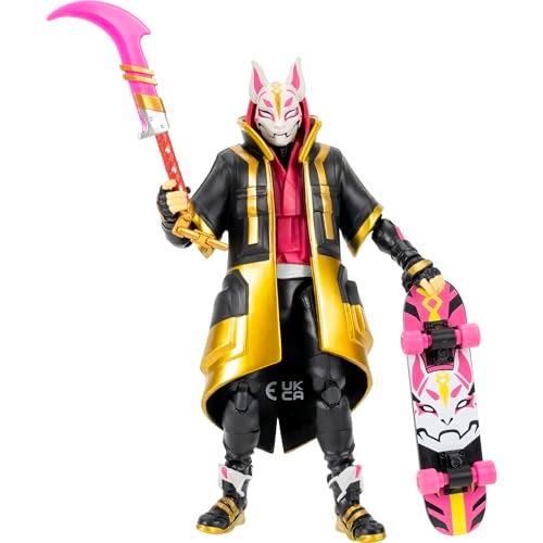 Jazwares Fortnite Legendary Drift 6inch Articulated Figure with Harvesting Tool Back Bling and Code for Bonus Virtual Item - Image 1