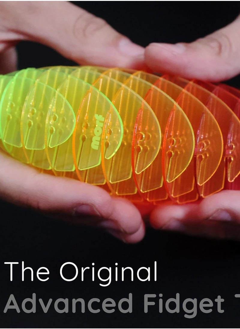 Generic - Morph Assorted Color Worm Fidget Toy, Desk Toys for Adults, Quiet Fun Interactive Sensory Toys for Adults and Kids, US Patented Large Fiji Toys, Small S - Image 1
