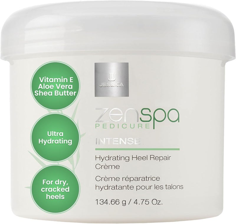 JESSICA Zenspa Intense Cracked Heel Cream Moisturising Treatment for Dry Skin