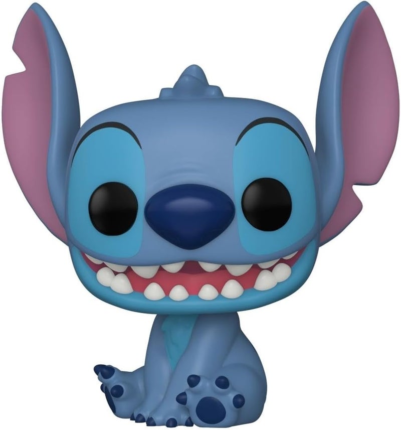 Funko فانكو بوب! ديزني: ليلو وستيتش - ستيتش (مبتسم جالس) - ديزني ليلو وستيتش - تمثال فينيل قابل للجمع - فكرة هدية - منتجات رسمية - ألعاب للأطفال والبالغين - Image 2