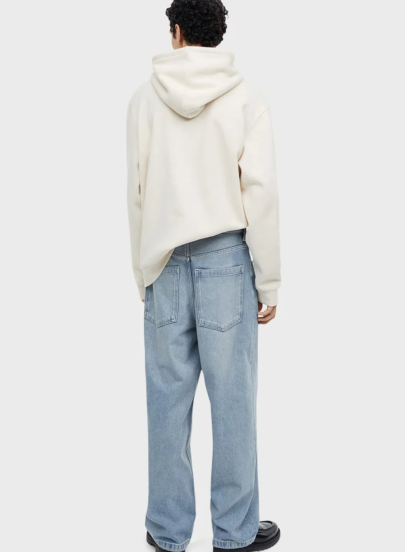 اتش اند ام Light Wash Baggy Fit Jeans