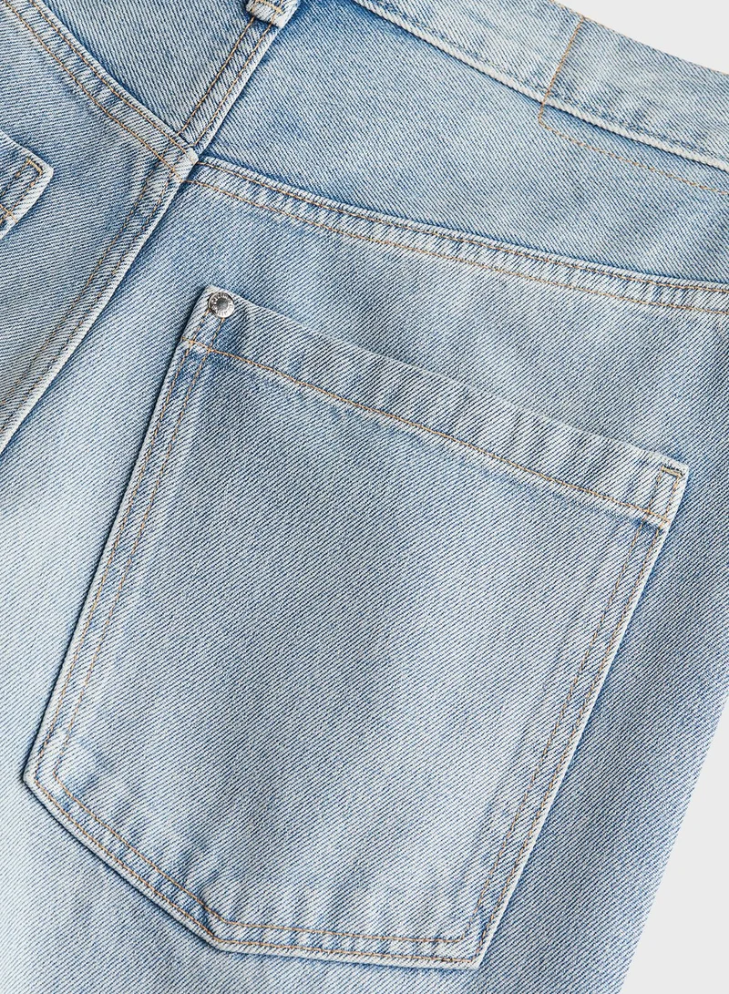 اتش اند ام Light Wash Baggy Fit Jeans