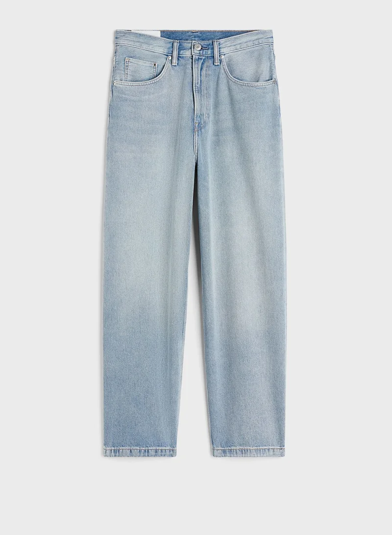 اتش اند ام Light Wash Baggy Fit Jeans