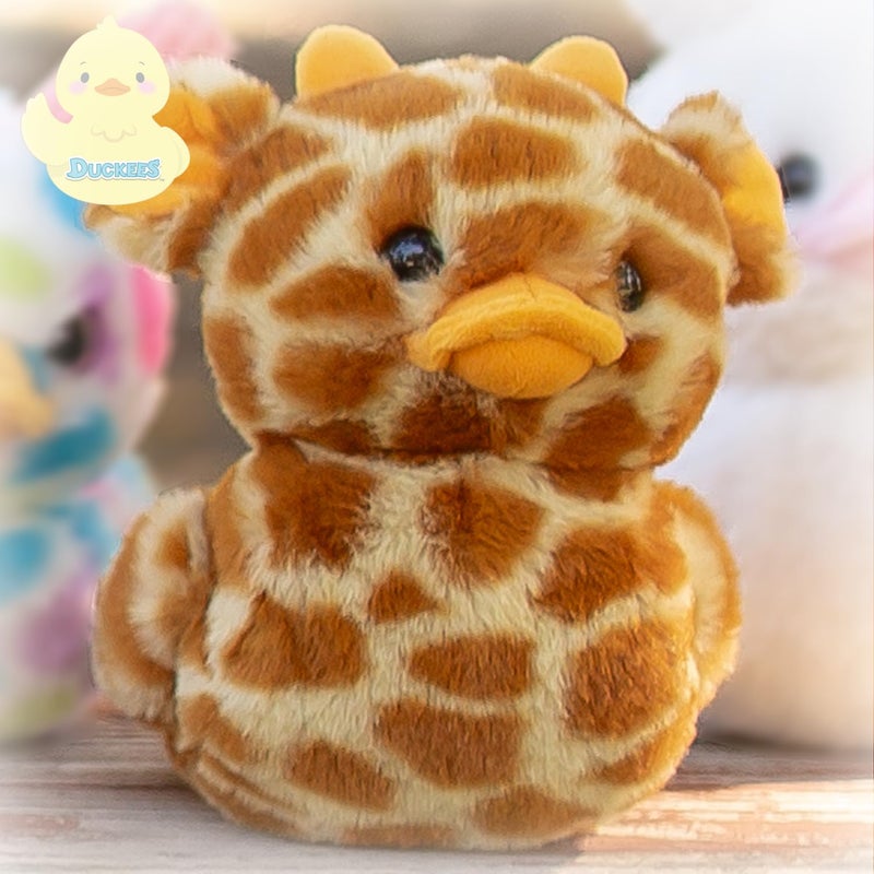 World's Softest Plush Duckees - 7" Plush Duckee - Tundee Giraffe - Image 3
