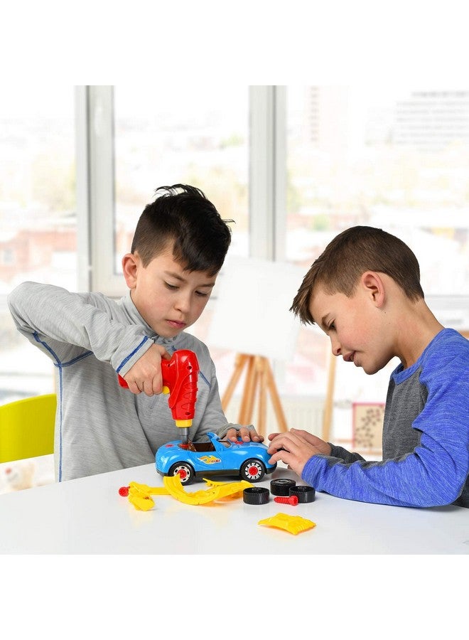 Play22 30 Pcs Take Apart Racing Car Toddler Toys Set - Build Your Own Car with Drill, Engine Sounds & Lights - Toy Car Constructions Set Stem Building Learning Education Toys for Kids Ages 3+ Years - Image 2