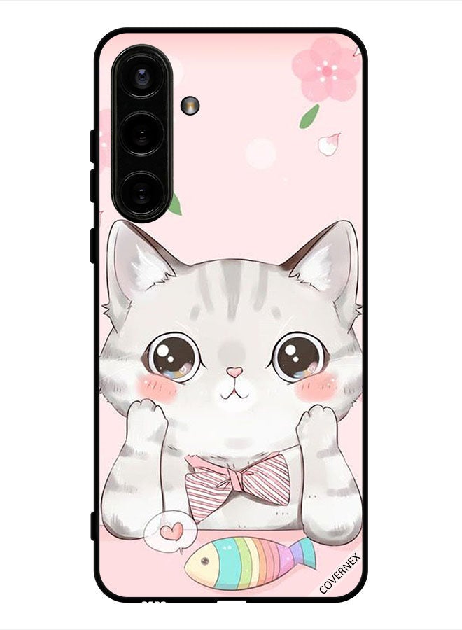 Covernex Protective Case Cover For Samsung Galaxy S24 Plus Cat Fish - Image 1
