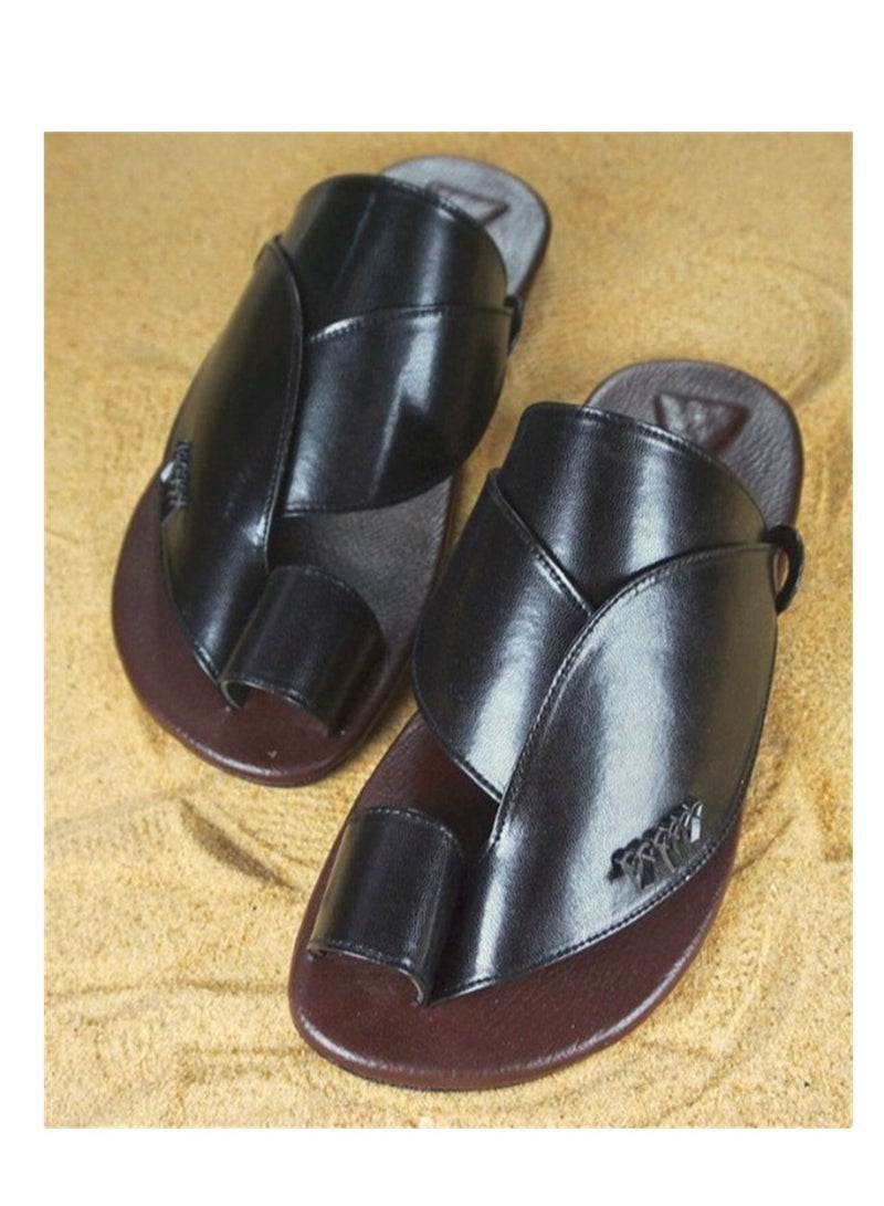 Loquat Beach Sandals For Men Black 
