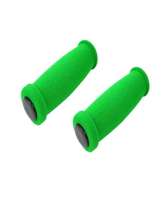 Kick Push New Replacement Handle Grips for Razor Scooter - Foam Grip for Handlebar (Green) - Image 1